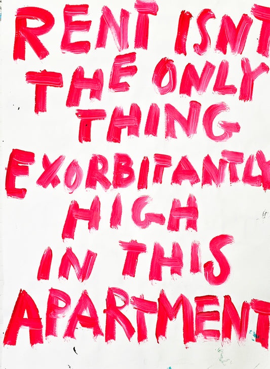 EXORBITANTLY HIGH (red)