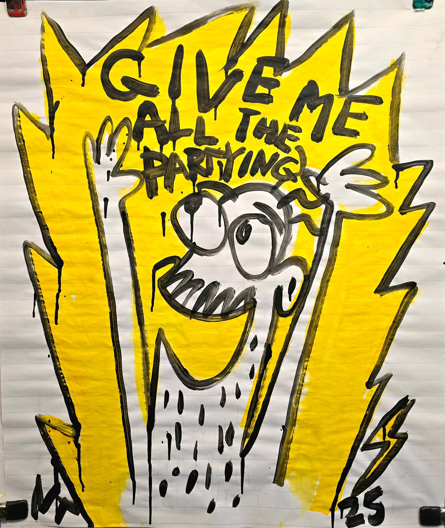 GIVE ME ALL THE PARTYING