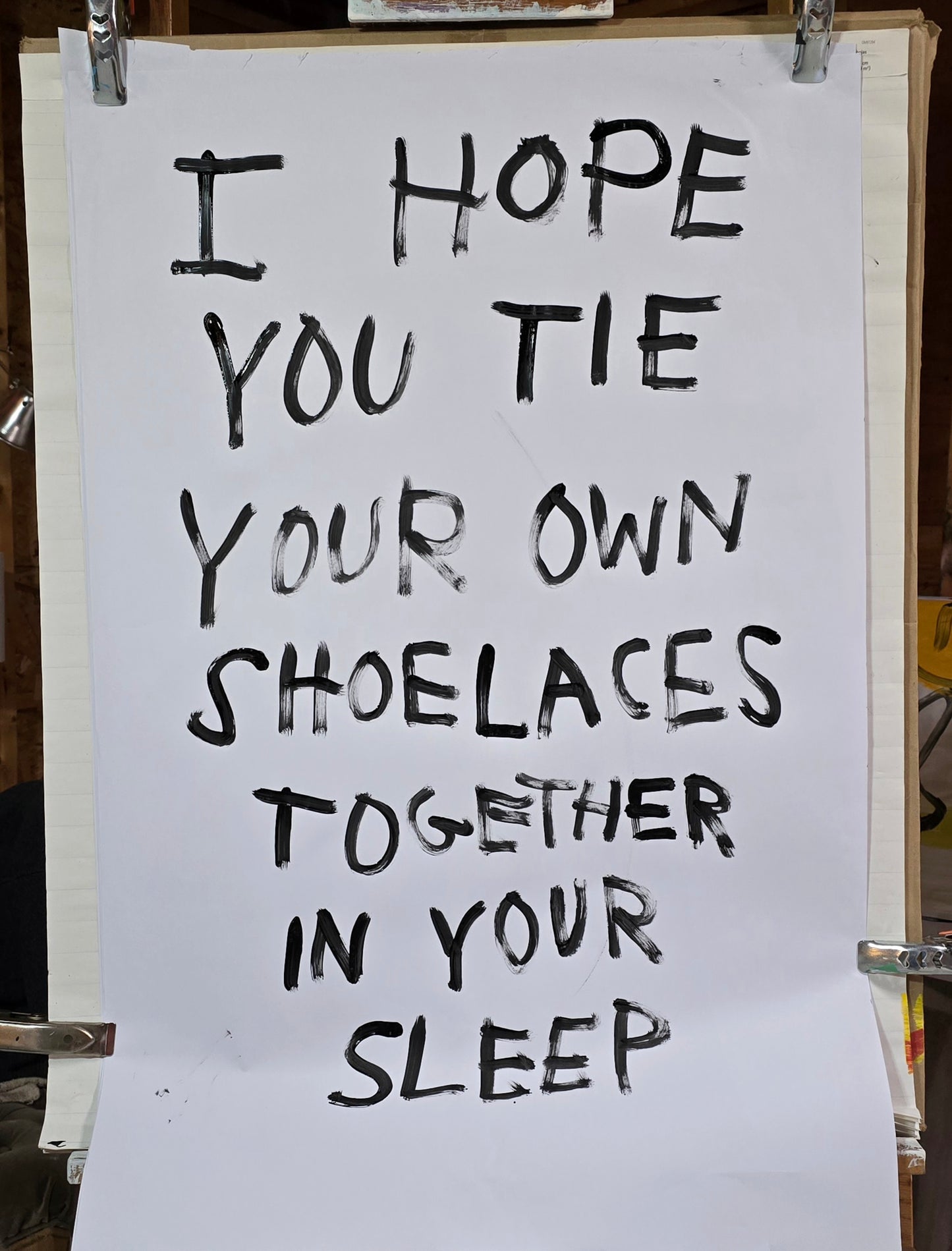 YOUR SHOELACES