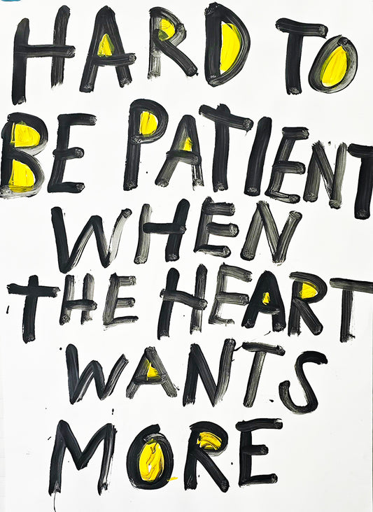 Hard To Be Patient